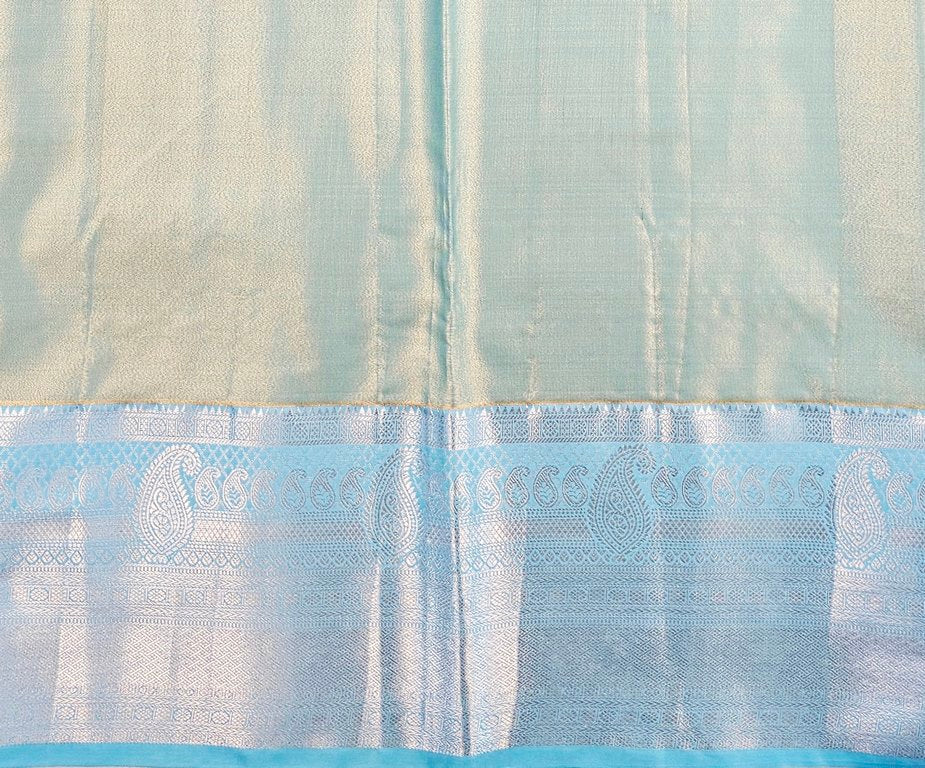Trendy Kanchipuram Blended Vintage Tissue Bridal Silk Sarees 180060 - 055