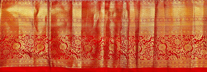 Trendy Kanchipuram Blended Vintage Tissue Bridal Silk Sarees 056
