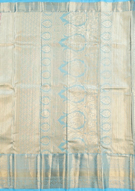 Trendy Kanchipuram Blended Vintage Tissue Bridal Silk Sarees 059