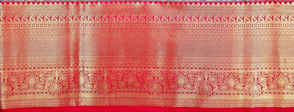 Trendy Kanchipuram Blended Vintage Bridal Silk Sarees 061