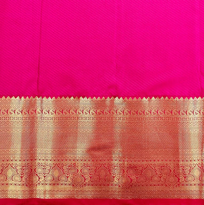 Trendy Kanchipuram Blended Vintage Bridal Silk Sarees 061
