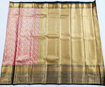 Trendy Kanchipuram Blended Vintage Tissue Bridal Silk Sarees 063