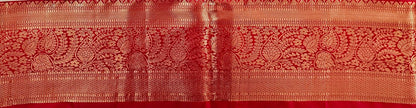 Trendy Kanchipuram Blended Vintage Bridal Silk Sarees 067