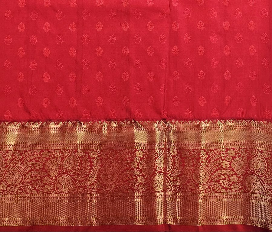 Trendy Kanchipuram Blended Vintage Bridal Silk Sarees 067