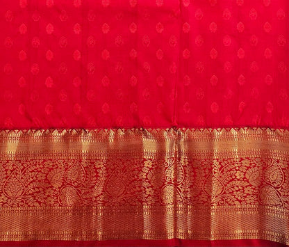 Trendy Kanchipuram Blended Vintage Bridal Silk Sarees 067