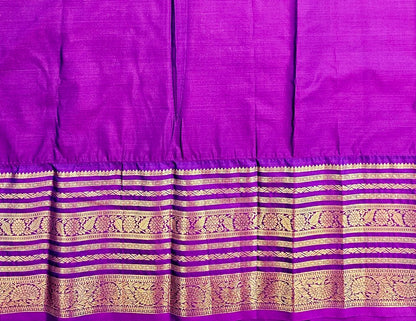 Trendy Kanchipuram Blended Vintage Bridal Silk Sarees 068