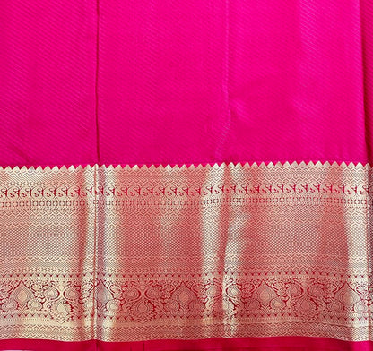 Trendy Kanchipuram Blended Vintage Bridal Silk Sarees 069