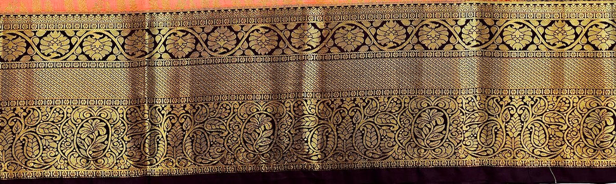 Trendy Kanchipuram Blended Vintage Bridal Silk Sarees 070