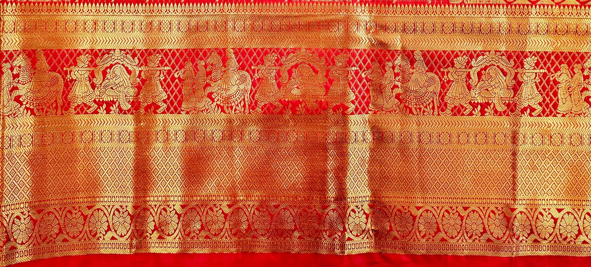 Trendy Kanchipuram Blended Bridal Silk Sarees 005 – Kanchipuram Lakshaya Silks
