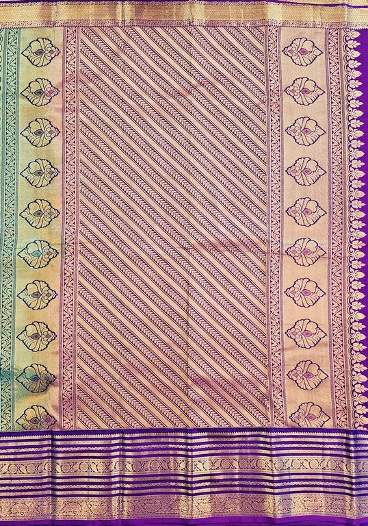Trendy Kanchipuram Blended Vintage Bridal Silk Sarees 004 – Kanchipuram Lakshaya Silks