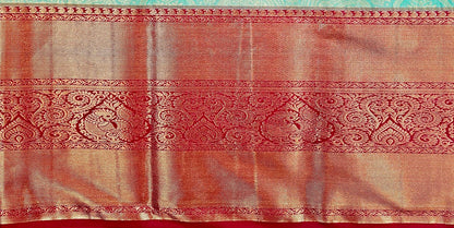 Trendy Kanchipuram Blended Bridal Silk Sarees 002 – Kanchipuram Lakshaya Silks
