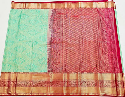 Trendy Kanchipuram Blended Bridal Silk Sarees 002 – Kanchipuram Lakshaya Silks