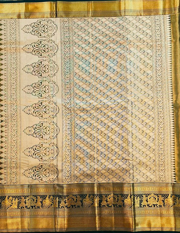 Trendy Kanchipuram Blended Tissue Silk Sarees – Kanchipuram Lakshaya Silks