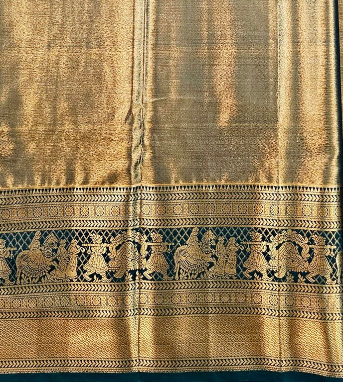 Trendy Kanchipuram Blended Tissue Silk Sarees – Kanchipuram Lakshaya Silks