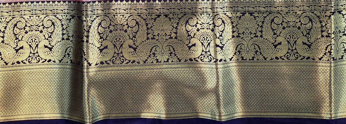 Kanchipuram Blended Korvai Tissue Silk Sarees 005
