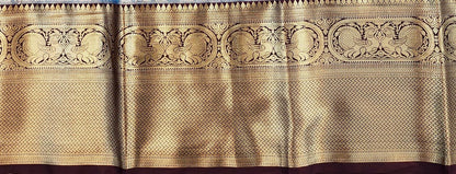 Kanchipuram Blended Korvai Tissue Silk Sarees 002
