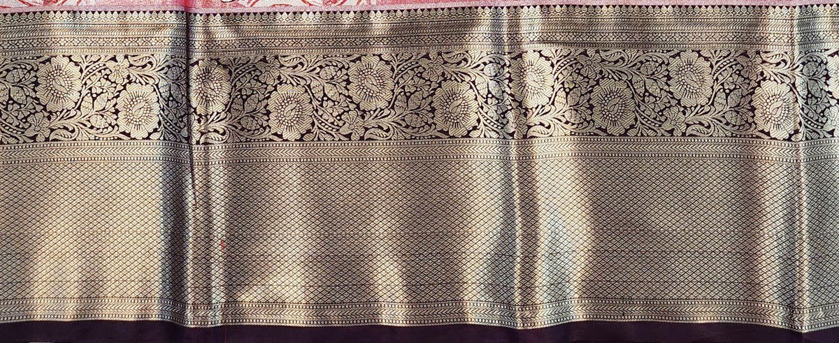 Kanchipuram Blended Korvai Tissue Silk Sarees 007