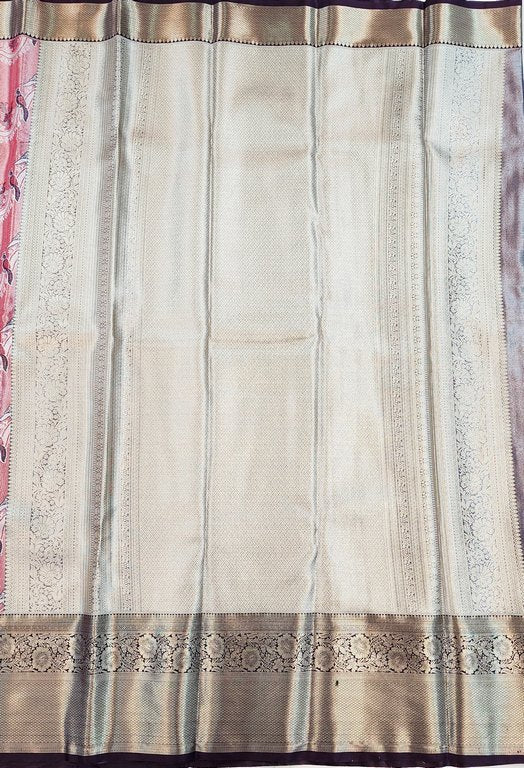 Kanchipuram Blended Korvai Tissue Silk Sarees 007