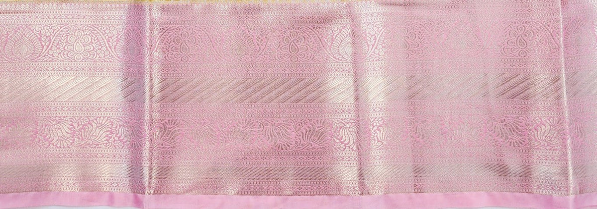 Kanchipuram Blended Korvai Tissue Silk Sarees 006