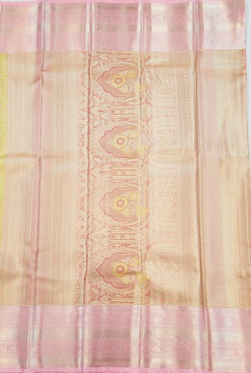 Kanchipuram Blended Korvai Tissue Silk Sarees 006