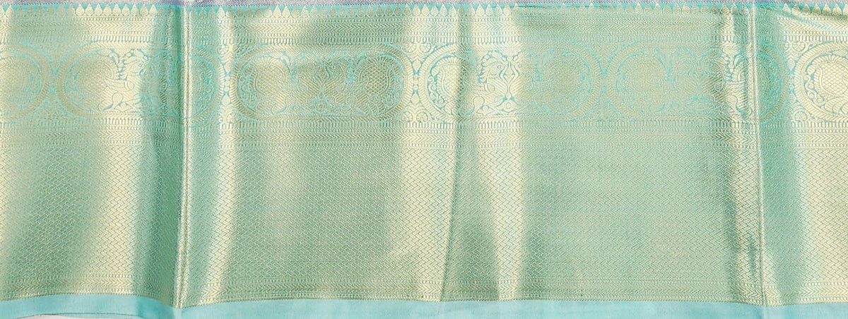Kanchipuram Blended Korvai Tissue Silk Sarees 004