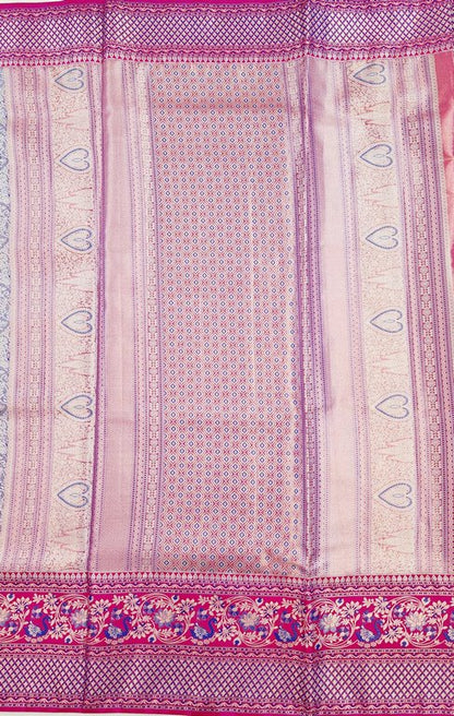 Kanchipuram Blended Korvai Tissue Silk Sarees 008