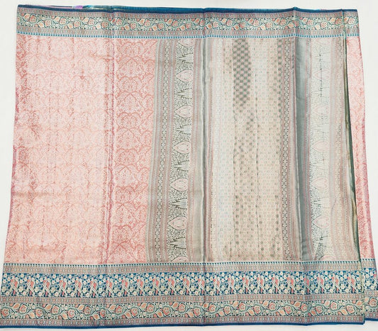 Kanchipuram Blended Korvai Tissue Silk Sarees 010