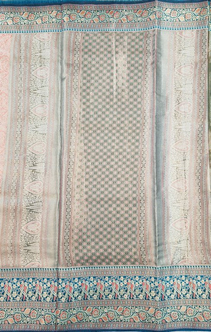 Kanchipuram Blended Korvai Tissue Silk Sarees 010