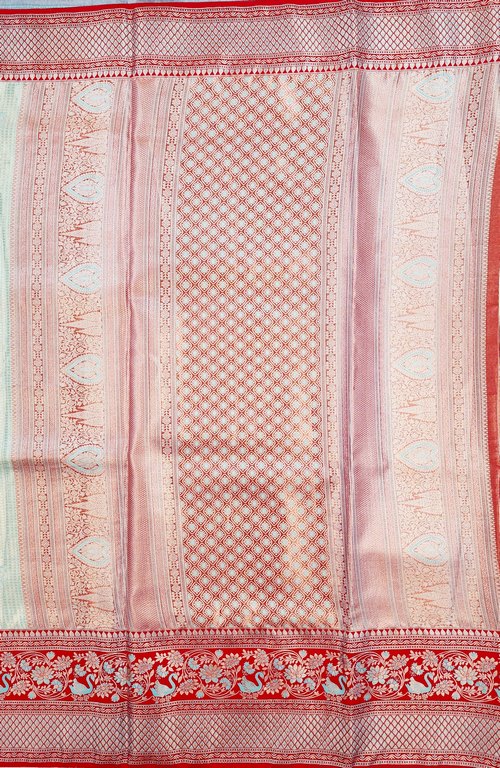Kanchipuram Blended Korvai Tissue Silk Sarees 011
