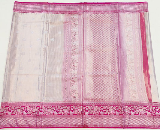 Kanchipuram Blended Korvai Tissue Silk Sarees 009