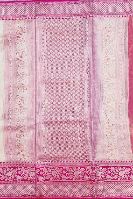 Kanchipuram Blended Korvai Tissue Silk Sarees 009