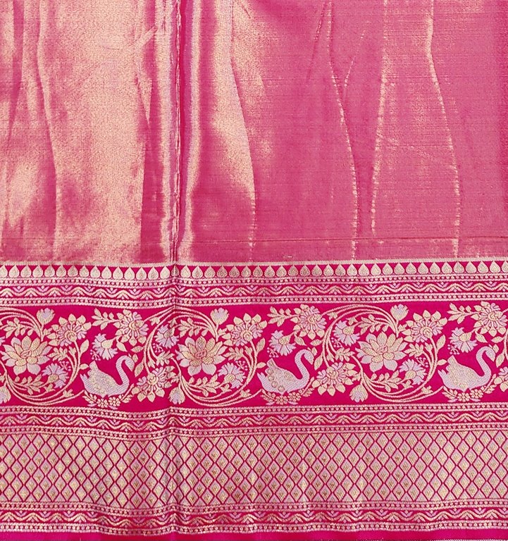 Kanchipuram Blended Korvai Tissue Silk Sarees 009
