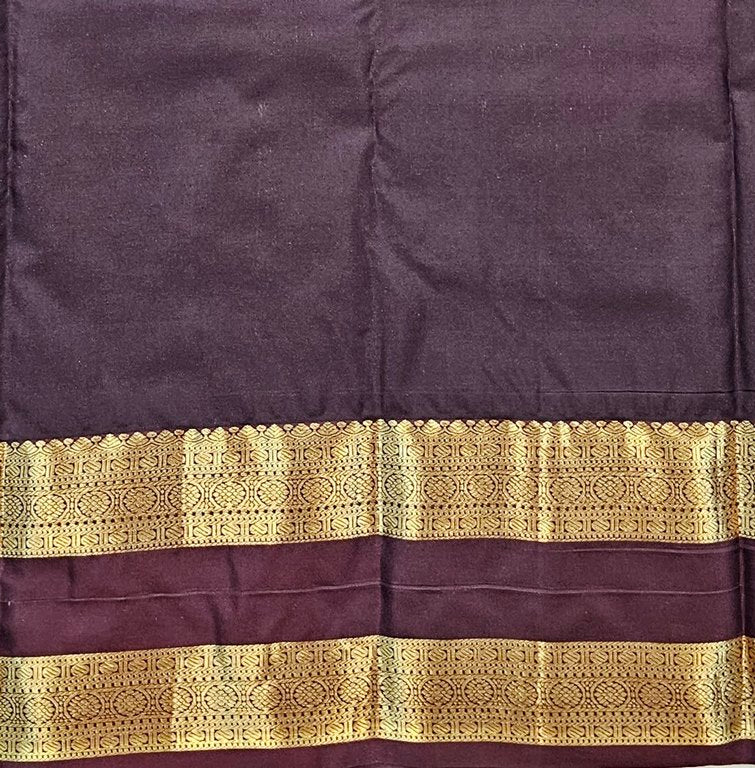 Trendy Vintage Rusted Orange Silksarees 003