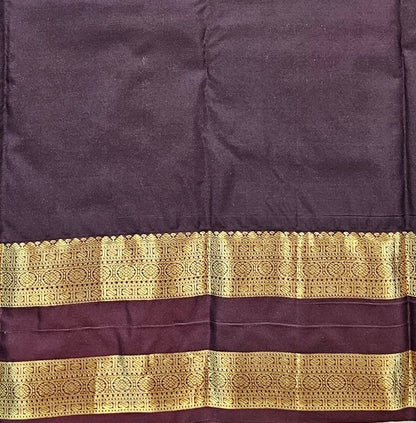 Trendy Vintage Rusted Orange Silksarees 003