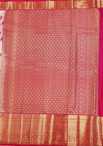 Luxury Kanchipuram Blended Bridal Silk Sarees 001