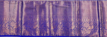 Luxury Kanchipuram Blended Tissue Bridal Silk Sarees 002