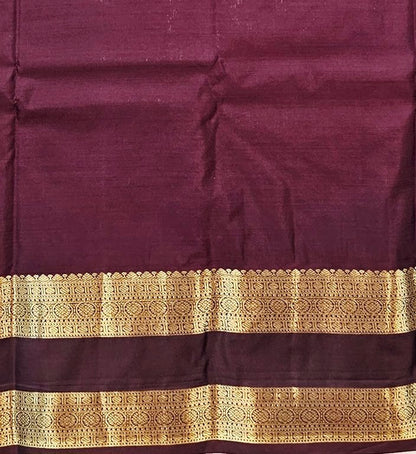Kanchipuram Trendy Vintage Rusted Orange Silksarees 016