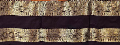 Kanchipuram Trendy Vintage Rusted Orange Silksarees 017