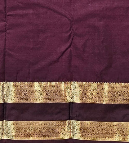 Kanchipuram Trendy Vintage Rusted Orange Silksarees 017