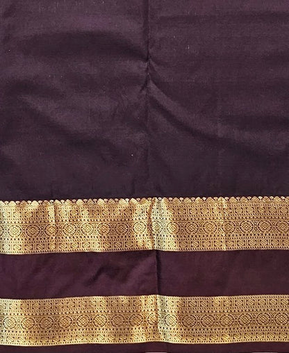 Kanchipuram Trendy Vintage Rusted Orange Silksarees 018