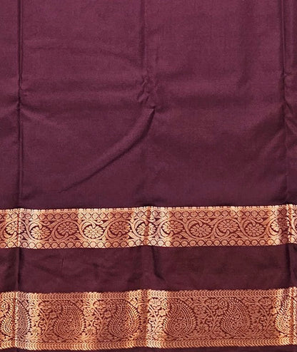 Kanchipuram Trendy Vintage Rusted Orange Silksarees 020