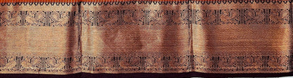 Kanchipuram Trendy Vintage Rusted Orange Silksarees 025