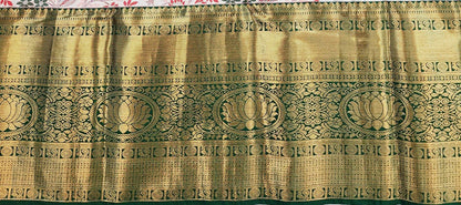 Luxury Kanchipuram Blended Tissue Bridal Silk Sarees 004