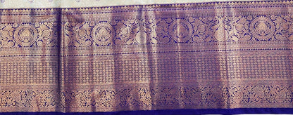 Luxury Kanchipuram Blended Tissue Bridal Silk Sarees 006