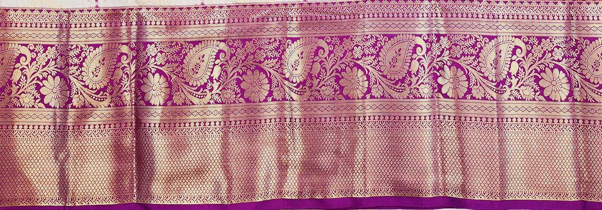 Luxury Kanchipuram Blended Bridal Silk Sarees 012
