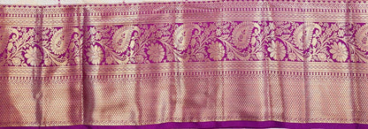 Luxury Kanchipuram Blended Bridal Silk Sarees 012