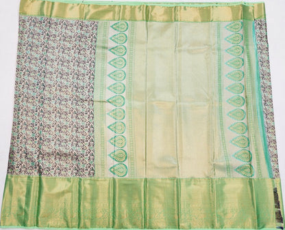 Luxury Kanchipuram Blended Tissue Bridal Silk Sarees 010