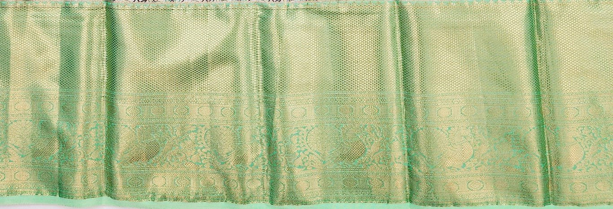 Luxury Kanchipuram Blended Tissue Bridal Silk Sarees 010