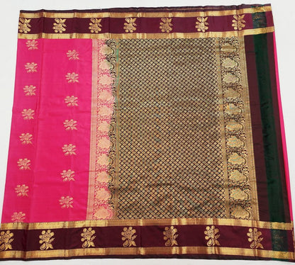 Trendy Vintage Gap Border Silksarees 010