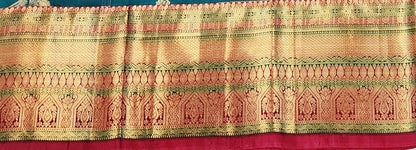 Trendy Vintage Multi-Colour Border Silksarees 006